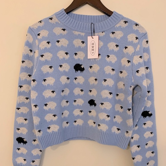 Cider Count Sheep Sweater Zara Princess 